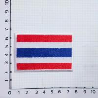 ราคา expro ป้ายติดเสื้อธงไทย Thailand flag ตัวรีดติดเสื้อ iron patches อาร์มติดเสื้อ ติดรองเท้า ติดกระเป๋า SET logo football team Thailand (10602175844)