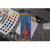 ราคา กรรไกร กรรไกรตัดกระดาษ กรรไกรด้ามสีส้ม หลายขนาด 6 นิ้ว 7 นิ้ว 8 นิ้ว 9 นิ้ว Scissors (7614986965)