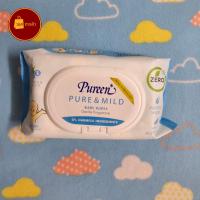 ราคา พร้อมส่ง Pureen baby wipes ผ้าเข็ดทำความสะอาดผิว ตรา เพียวรีน (21579686042)