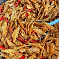 ราคา ปลาเกล็ดขาว ทอดกรอบ อาหารทะเลแปรรูป สดใหม่สะอาด ปลาเกล็ดขาวอบกรอบ สามรส (21406992156)