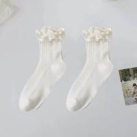 ราคา AnTas Super ลูกไม้ผู้หญิงถุงเท้ากลางน่องLolitaแฟชั่นผู้หญิงถุงเท้าInsสไตล์เจ้าหญิงถุงเท้าสีทึบหวานถุงเท้า (21284810749)