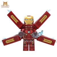 ราคา Legoing Hulk Outrider ไอรอนแมนทอร์สไปเดอร์แมน Minifigures บล็อกตัวต่อของเล่นเลโก้ Marvel (19101310280)