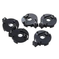 ราคา CR2016 2025 2032 Coin Cell Button Battery Holder Socket Black 5 Pcs (17784675311)