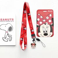ราคา เชือกยาวคู่กระเป๋าเก็บบัตรพร้อมจี้บัตรนักเรียนเคสป้องกันการ์ด IC มิกกี้เมาส์แบบเรียบง่าย Relief พิมพ์ลายเป็ดโดนัลด์ (18720792459)