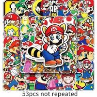 ราคา สติ๊กเกอร์ Mario 692 มาริโอ้ 53ชิ้น น่ารักมาก การ์ตูน เกมส์ super mario ซุปเปอร์ มาริโอ ขวดน้ำ กระเป๋า มังกร ไดโนเสาร์ (21175752986)