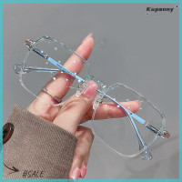 ราคา Kupanny แว่นกันแดดกรอบแว่นสี่เหลี่ยมขนาดใหญ่สีดำแว่นตาแว่นตากรอบโลหะใสน้ำหนักเบาเป็นพิเศษแฟชั่นเรียบง่าย (21639326664)
