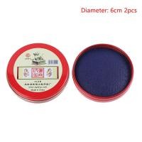 ราคา Pnate การเขียนตัวอักษรจีน Yinni Pad แสตมป์ Vermilion Inkpad Seal จิตรกรรมสีแดงกาวหมึก (9066935877)