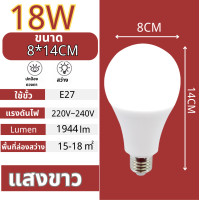 ราคา ร้าน Shelf Shop หลอดไฟ LEDหลอดไฟ LED ขั้ว E27 5วัตต์ 7 วัตต์ 12 วัตต์ 15วัตต์ 18วัตต์ 24 วัตต์ หลอดบับราคาถูก LED BULB Slim หลอดไฟ ขั้ว E27 (16470560368)