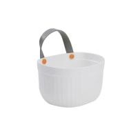 ราคา MAREING อุปกรณ์ติดผนัง ตะกร้าเก็บของแบบแขวนในห้องครัว พร้อมตะขอเกี่ยว เจาะฟรี ตะกร้าเก็บขิงกระเทียม กล่องเก็บของสำหรับเก็บ พลาสติกทำจากพลาสติก ตะกร้าผักผลไม้ ห้องน้ำในห้องน้ำ (21569342063)