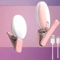 ราคา ไฟเซลฟี่ ไฟแฟลชโทรศัพท์ ไฟ LED ติดโทรศัพท์ โคมไฟเซลฟี่ ไฟวงแหวนเซลฟี่ LED ไฟวงแหวนกล้องมีแฟลชสำหรับแท็บเล็ตสมาร์ทโฟน Selfie LED Ring Light ชาร์จไฟได้ พร้อมสาย USB J14 (21593720413)