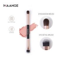ราคา MAANGE 1 ชิ้น แปรงแต่งหน้าสองหัวสีดำ แปรงตาคุณภาพสูง อุปกรณ์แต่งหน้า (21511276381)