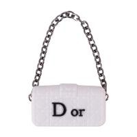 ราคา DSFGRST ชุดเสื้อผ้าlabubu ตุ๊กตา17ซม กระเป๋าถือตุ๊กตาคาปูบู แฟชั่นสำหรับผู้หญิง โซ่ห่วงโซ่ กระเป๋าถือ dollhouse Min กระเป๋าถือหนังแท้ ตกแต่งด้วยการตกแต่ง กระเป๋าสะพายไหล่มิน อุปกรณ์ตุ๊กตาผ้าฝ้าย (2164