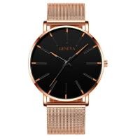 ราคา Geneva นาฬิกาข้อมือควอตซ์แฟชั่น สไตล์ใหม่ เรียบง่าย สไตล์นักธุรกิจ สําหรับผู้ชายและผู้หญิง (18328853401)