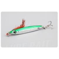 ราคา Fishing Lure Jigging Hook 7g 10g 15g 20g 30g Vib Fishing Spinner Bait Laser Metal Jig Spoon Fishing Lure (20495618824)