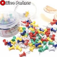 ราคา หมุดปักบอร์ด หมุดปัก หมุดพลาสติก 100 ตัว กล่อง หมุด หมุดปัก หมุดติดบอร์ด หมุดติดกระดาษ หมุดคละสี เป็กกด เข็มหมุด ลวดปักบอร์ด พร้อมส่ง (10523746958)