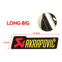 ราคา สติ๊กเกอร์ติดท่อ เพลทติดท่อ Akrapovic 3M งานอลูมิเนียมทนร้อน วัสดุอลูมิเนียมทนทาน ทนความร้อนและไม่หลุดง่าย การติดตั้งแบบไร้ร่องรอย (21633166678)