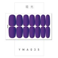 ราคา Sukeme Nail Art Decal Solid Color Frosted Nail Stickers Waterproof Solid Color Matte Stickers (20744465753)
