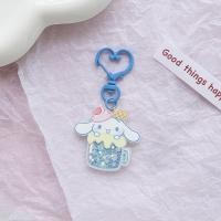 ราคา Sanrio พวงกุญแจพวงกุญแจรถน่ารัก Cinnamoroll Luminous แบบพกพาจี้อุปกรณ์เสริมอะคริลิคพวงกุญแจ Cinnamoroll Quicksand Sequins Luminous แบบพกพาจี้อุปกรณ์เสริม (21436685360)