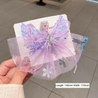 ราคา ยางมัดผมน่ารักเจ้าหญิงเอลซาปีกลูกไม้กิ๊บน่ารักโบว์กิ๊บสาวเลื่อมอุปกรณ์ผม Culolo (20672783034)