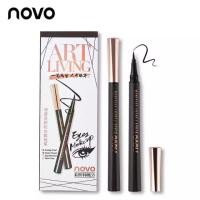 ราคา อายไลเนอร์ โนโว กันน้ำ หัวเล็ก แห้ง สนิท NOVO5188 EYELINER ART LIVING (12463019303)