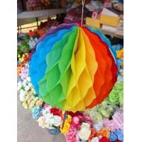 ราคา ยกแพ็ค กระดาษสายรุ้ง กระดาษย่น 7 สี 1 แพ็ค มี 10 มัด ประดับตกแต่งงานวัด งานเทศกาล งานบวช (21495041324)