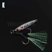 ราคา ไมโครจิ๊ก 5 กรัม พร้อมเบ็ดคู่ เหยื่อไมโครจิ๊ก เหยื่อตีกระพง เหยื่อตกปลาทะเล เหยื่อตกสีขน เหยื่อปลอมตกทะเล เหยื่อปลอมทะเล R57 (18848375955)