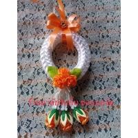 ราคา มาลัย พวงมาลัยริบบิ้น พวงมาลัยหน้ารถ (12885688732)