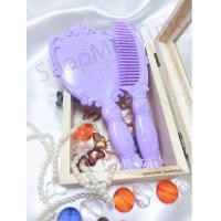 ราคา พร้อมส่งในไทย เซตหวีกระจก เจ้าหญิงเล็กๆ กระจกน่ารัก กระจกเจ้าหญิง กระจกแต่งหน้า กระจกถือ กระจกพาสเทล กระจกเซต (9044901347)