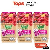 ราคา ยูนิฟน้ำผักผลไม้รวมผสมมิกซ์เบอร์รี่ 100เปอร์เซ็นต์ 200มล แพค 3 (21651238083)