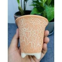 ราคา กระถางเซรามิคปากแตรขาสูง กว้าง 3 4นิ้ว เคลือบลาวาพาสเทล (18480723023)