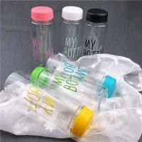 ราคา ขวดน้ำพลาสติกรีฟิลแบบหนา ฝาจุกผิดสนิท ใส่เครื่องดื่มเย็นพกพาแช่ตู้เย็น ขวดน้ําพลาสติกแบบพกพา (21728377894)