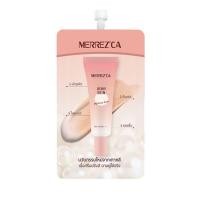 ราคา 1ซอง Merrezca Dewy Skin Makeup Base SPF 50 PA เมอร์เรซกา ดิวอี้ สกิน เบสรองพื้น 4in1 (14616786440)