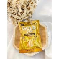 ราคา สบู่ทองคำ 24K Gold Whitening Soap By vivi 80 กรัม (21287076292)