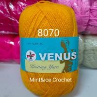 ราคา ไหมพรมวีนัส ป้ายสีฟ้า เส้นเล็ก 420 หลา VENUS Knitting Yarn (21501443461)