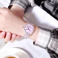 ราคา นาฬิกาข้อมือนาฬิกาข้อมือนาฬิกายางผู้หญิงนาฬิกาแฟชั่นนาฬิกาผู้หญิง นาฬิกานักเรียนนาฬิกาสายยางเกาหลี (20463680572)