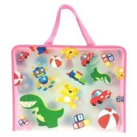 ราคา ชิ้น กระเป๋าใส่เอกสาร เย็บซิปรอบ ลายการ์ตูน 6ลาย 4 สี ขนาดF4 เลือกลายได้ (19909696235)