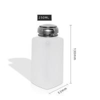 ราคา ขวดปั๊มน้ำยาล้างเล็บ ขวดปั๊มใส่น้ำยาล้างเล็บ 200ml 250ml ฝาเหล็ก พร้อมส่ง (21121651193)