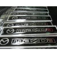 ราคา สติ๊กเกอร์ เทเรซิ่นนูนอย่างดี เส้นดำ MAZDA MAZDASPEED SPEED sticker ติดรถ แต่งรถ มาสด้า resin สี่เหลี่ยม พื้นสีดำ ติดก้านล้อแม๊ค ติดขอบประตู กันสาด (9538734399)