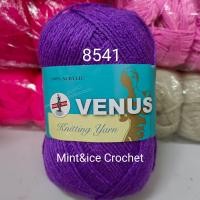 ราคา ไหมพรมวีนัส ป้ายสีฟ้า เส้นเล็ก 420 หลา VENUS Knitting Yarn (21501443488)