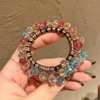 ราคา hawaiiroom ยางรัดผมคริสตัล ยางรัดผมเพชร ยางรัดผมไข่มุก ยางรัดผมหรู ยางมัดผมคริสตัล ยางมัดผมเพชร ยางมัดผมเกาหลี ยางมัดผม 1 คริสตัลใส (13461225531)