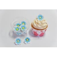 ราคา ดอกไม้น้ำตาลตกแต่งเค้ก ดอกรักซ้อน 12 ชิ้น สำหรับงานเบเกอรี่ (7161626738)