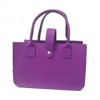 ราคา Stylish And Spacious Handbag For Women Stylish Womens Handbag For Winter Fashion Winter Tote Bag Womens Felt Cloth Handbag Solid Color Travel Purse (20699699666)