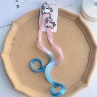 ราคา TAZ1345 คาดผมโพนี่ Wig unicorn ที่คาดผมโพนี่ เครื่องประดับผมเด็ก วิกติดผม คาดผมยูนิคอร์น กิ๊บติดผมปลอมแต่งผมรูปยูนิคอร์นน่ารักสีสัน เครื่องประดับสวมผมอัลลอยด์กิ๊บติดผมม้าสไตล์เกาหลีคลิปวิกผมเด็กผู้หญิ