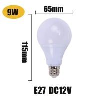 ราคา หลอดไฟ LED สำหรับแคมปิ้งหลอดไฟต่ำแรงดันต่ำ E27 DC 12V 3W 5W 7W 9W 12W 15W (21507710591)