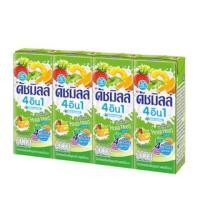 ราคา ดัชมิลล์ นมเปรี้ยว UHT รสส้ม สตอเบอรี่ ผลไม้รวม เบอร์รี่ แคนดี้ 165 มล 4กล่อง (20572300151)