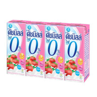 ราคา ดัชมิลล์ ไลฟ์พลัส นมเปรี้ยว UHT รสสตรอเบอร์รี่ 180มล แพค 4 (4515170931)
