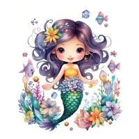 ราคา ภาพสติ๊กเกอร์ห้องน้ำลายการ์ตูนโอเชียนแบบมีกาวในตัวสติ๊กเกอร์ติดผนังปะการังลอกออกได้สำหรับตู้เย็นในห้องน้ำ (21276848906)