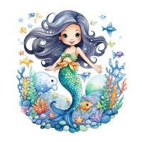 ราคา ภาพสติ๊กเกอร์ห้องน้ำลายการ์ตูนโอเชียนแบบมีกาวในตัวสติ๊กเกอร์ติดผนังปะการังลอกออกได้สำหรับตู้เย็นในห้องน้ำ (21276848904)