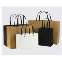 ราคา BAG ถุงกระดาษ ถุงกระดาษหูหิ้วสายริบบิ้น ถุงกระดาษหูหิ้วสายแข็ง ถุงกระดาษใส่เสื้อผ้า ใสส่ของขวัญและของชำร่วย (16509112104)