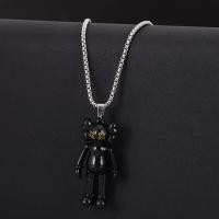ราคา แฟชั่นเก้าไทเทเนียมเหล็กสร้อยคอฮิปฮอปผู้ชายทหารยี่ห้อจี้ (20977959842)
